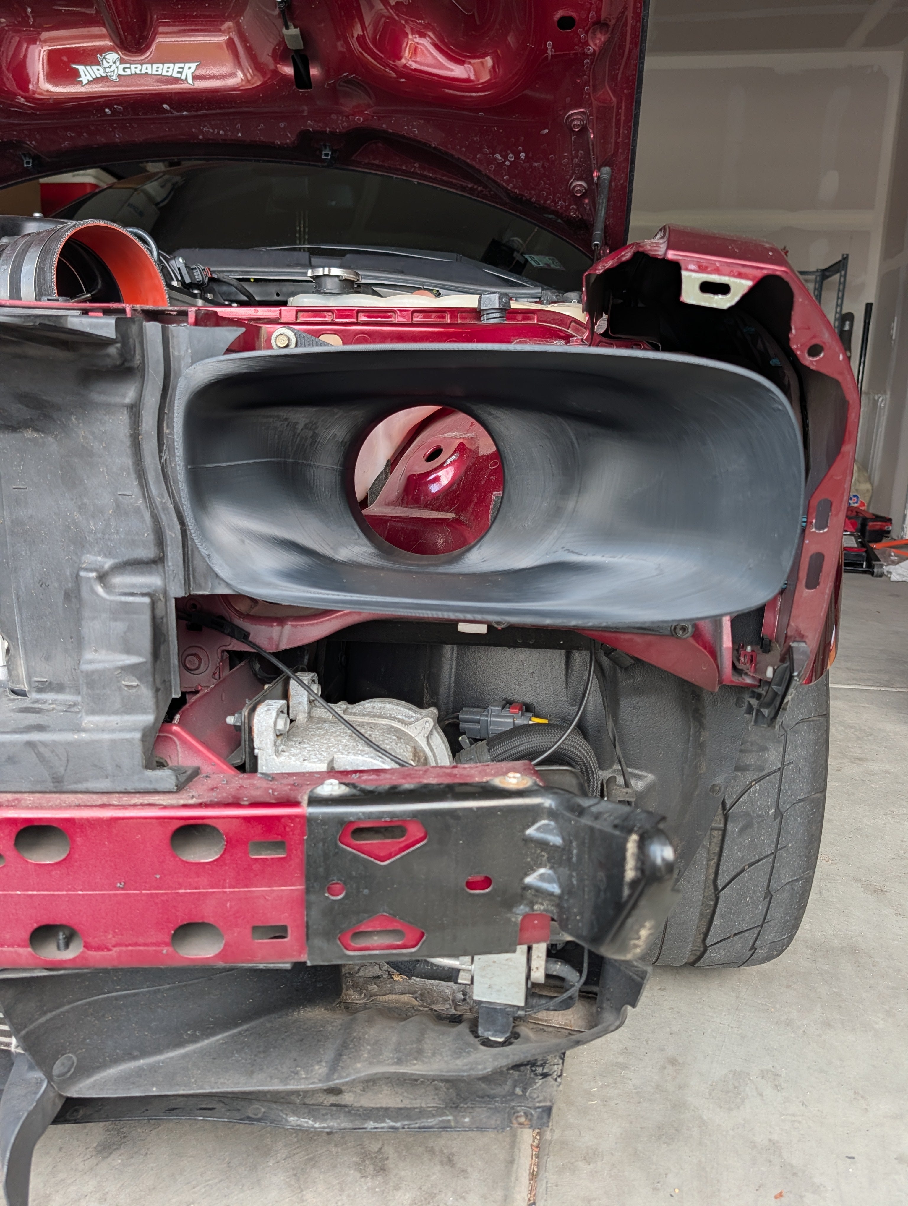 Dodge Challenger Hellcat/Demon/SuperStock Headlight Intake Duct ASA