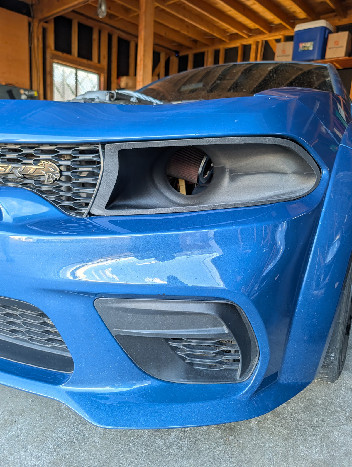 Dodge Charger Hellcat/Scatpack Headlight Intake Duct