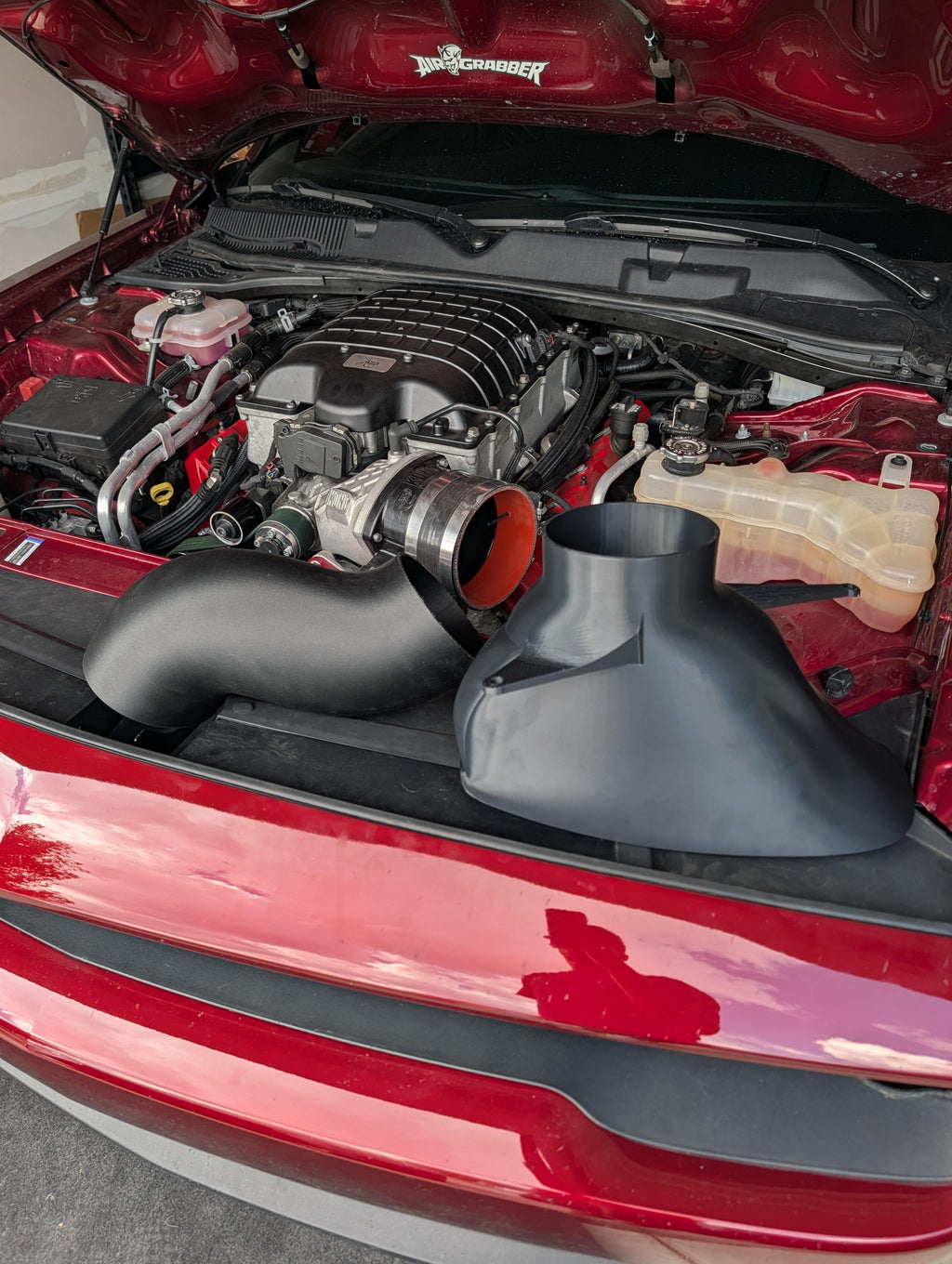 Dodge Challenger Hellcat/Superstock/Demon Headlight Duct and Intake Tube Tuner Kit