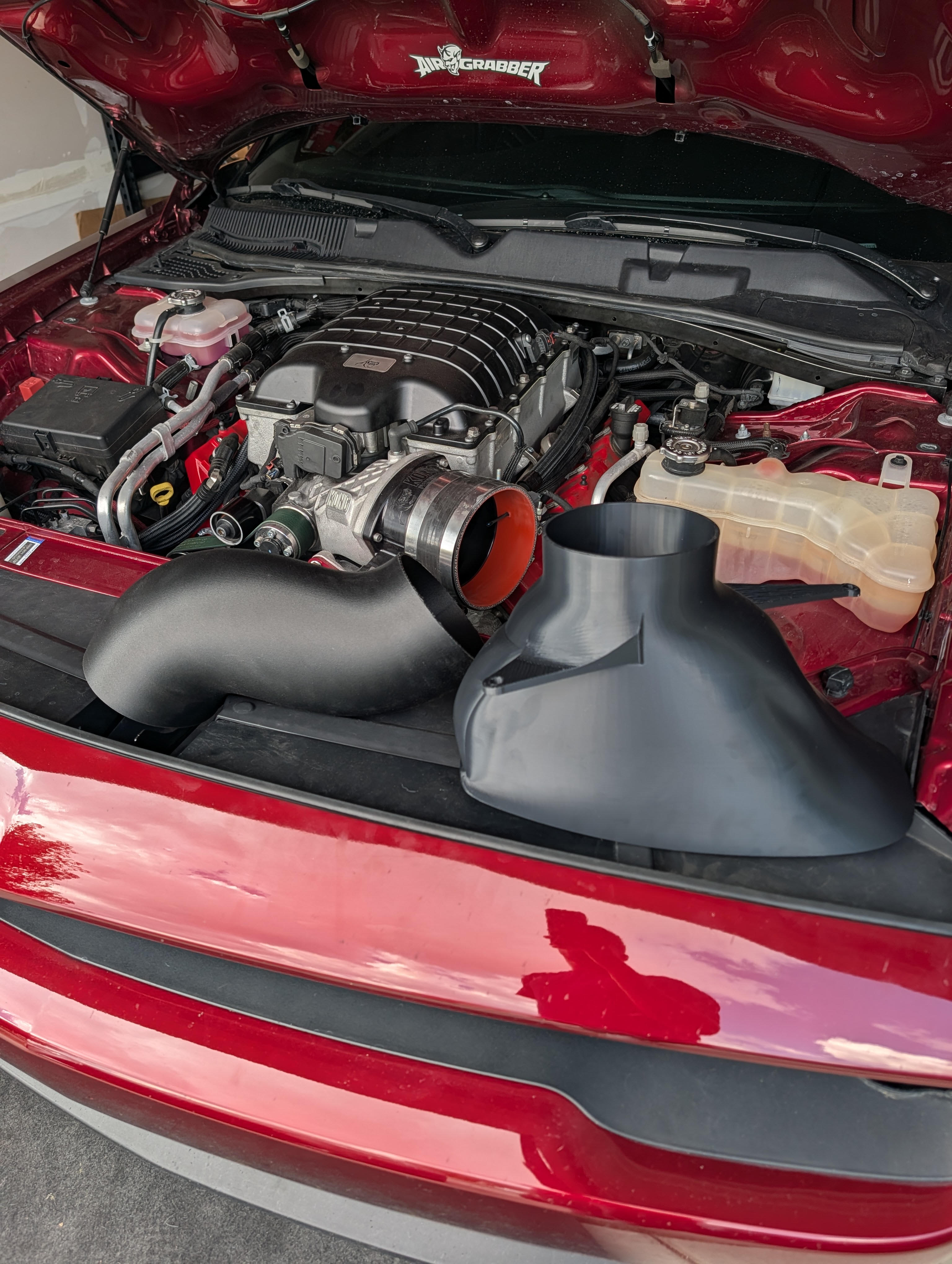 Dodge Challenger Hellcat/Superstock/Demon Headlight Duct and Intake Tube Tuner Kit